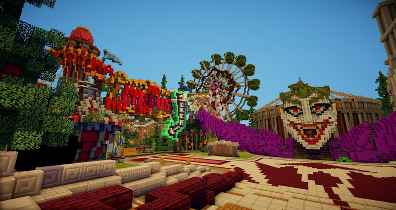 Illustration for article titled The Minecraft Server Where You're Greeted by The Joker